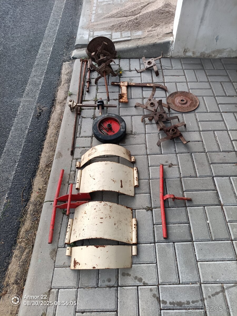 příslušenství k přestavbě rotavátoru tera vari. - 4