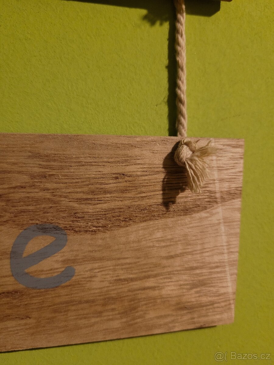 Dřevěná závěsná dekorace zn. 4Home - 4