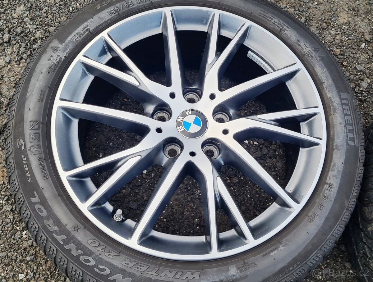 Orig. Zimní sada BMW 1 a 2, F40, F44, Pirelli 195/55R17 - 4