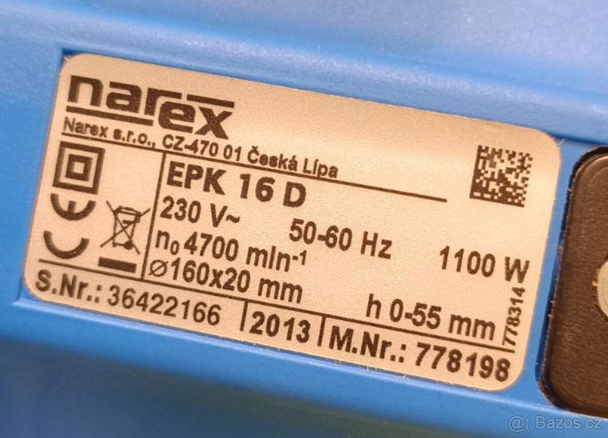 Kotoučová pila Narex EPK 16 D - 4