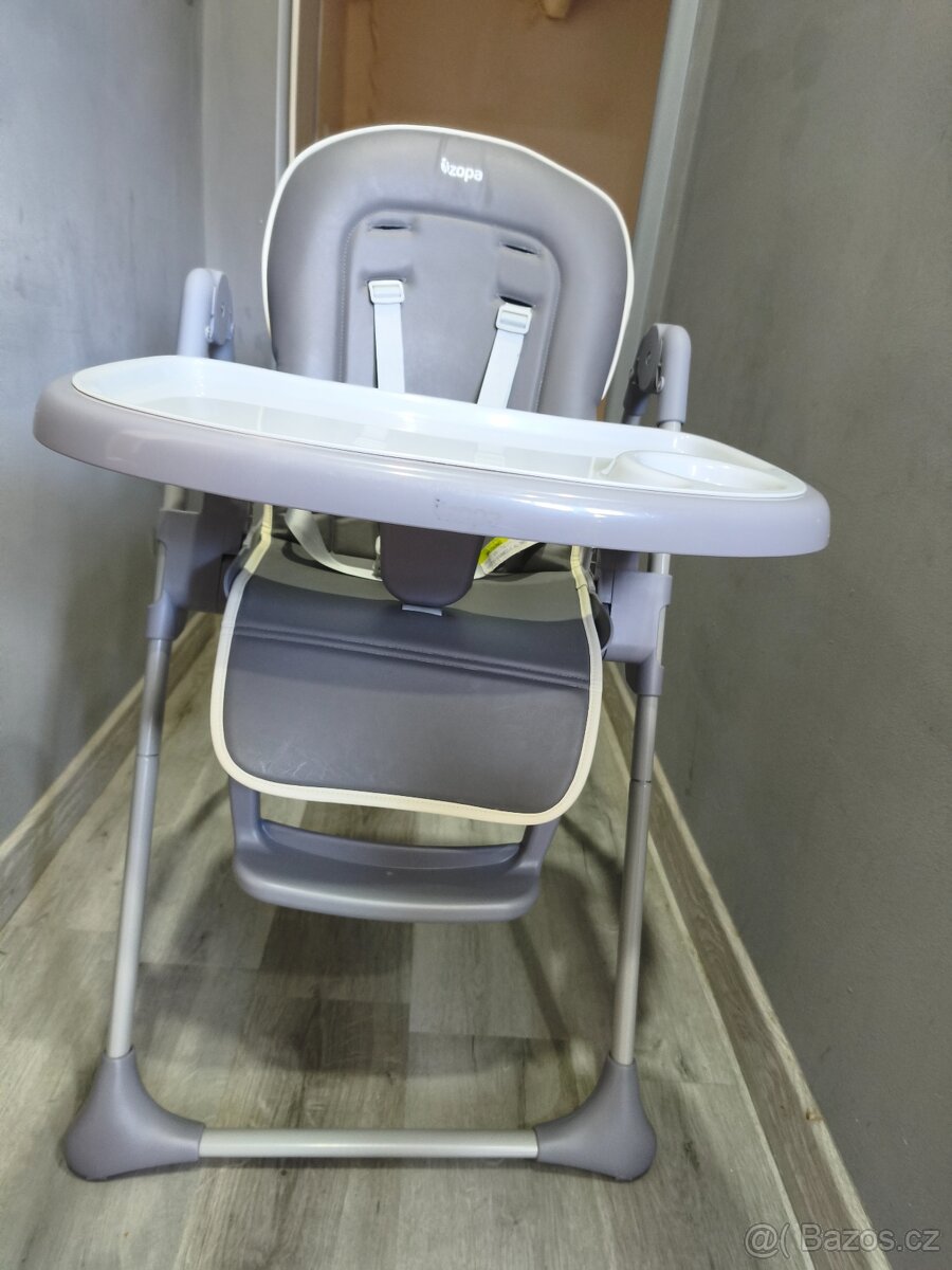 Zopa dětská židlička Pocket Ice Grey - 4