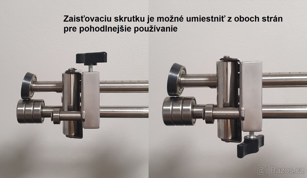 Rolovací ohýbačka plechu 200 mm ohyb do 100° - 4