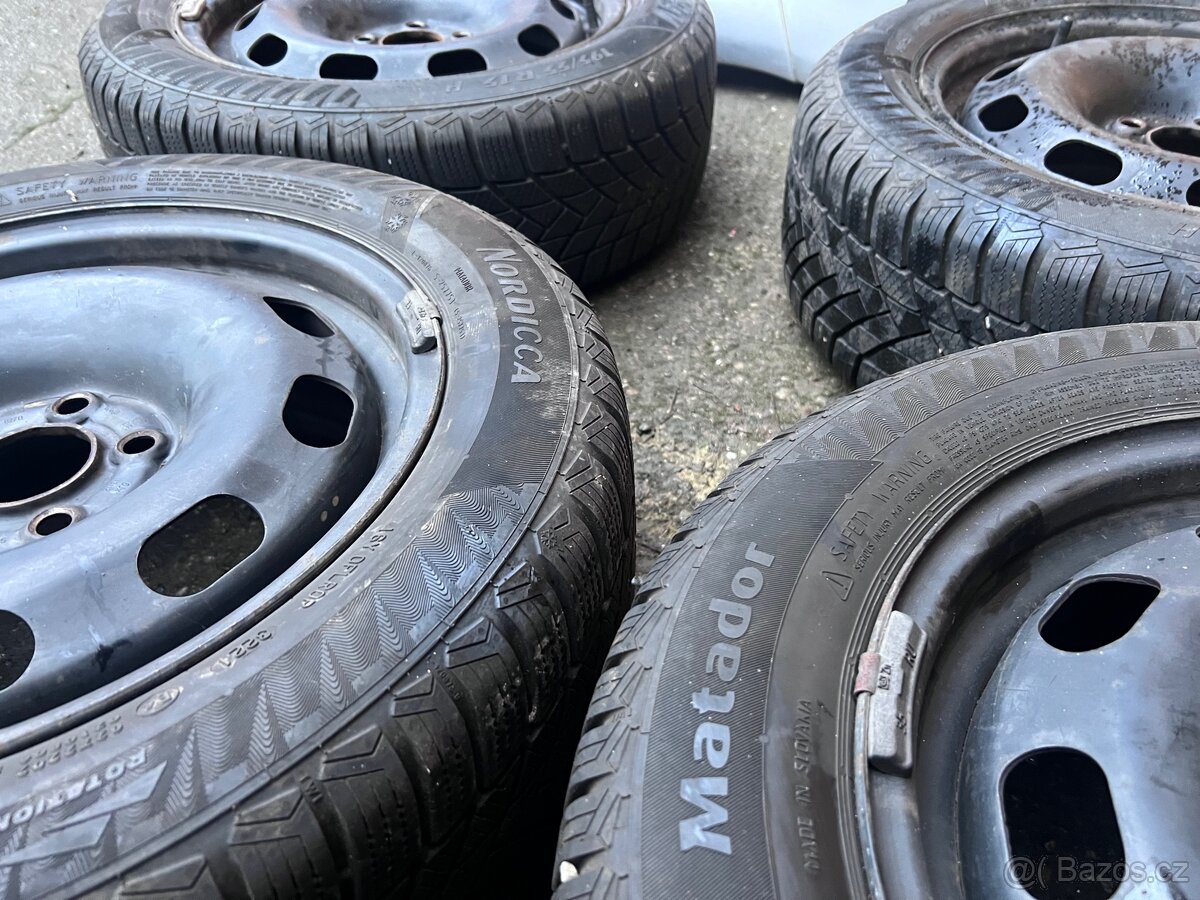 Zimní kola 5x100 r15 - 4