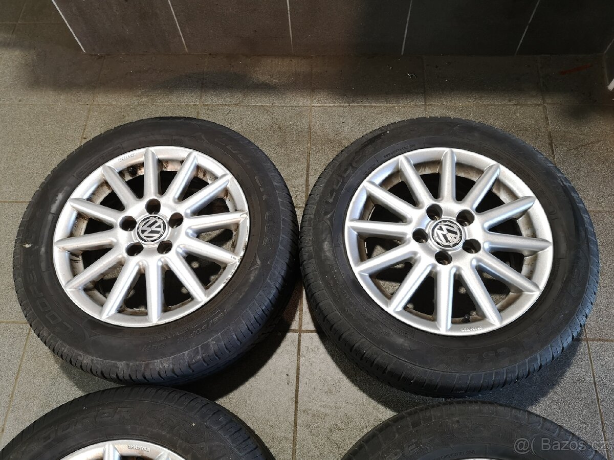 Vw Polo, Fabia alu + letní 185/60/14. - 4