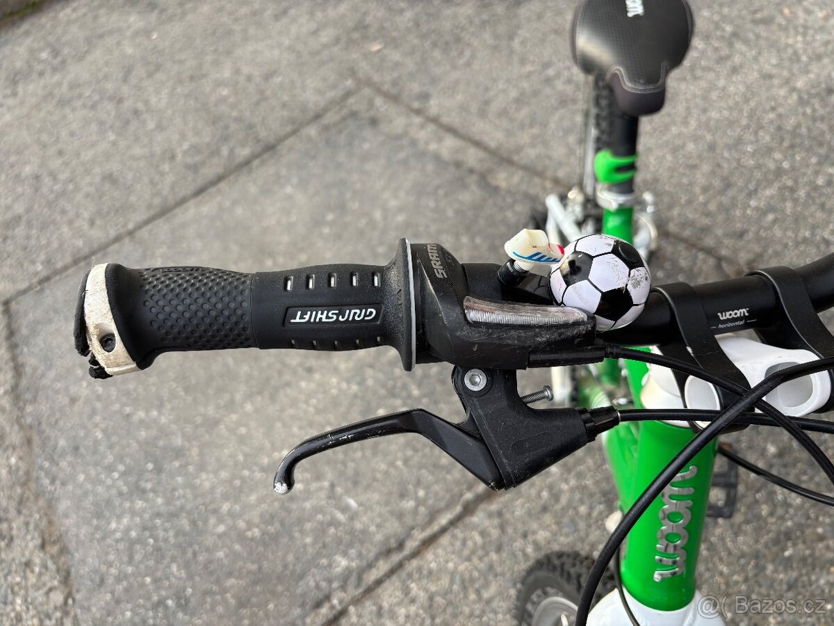 Dětské kolo woom 4 zelené - 4