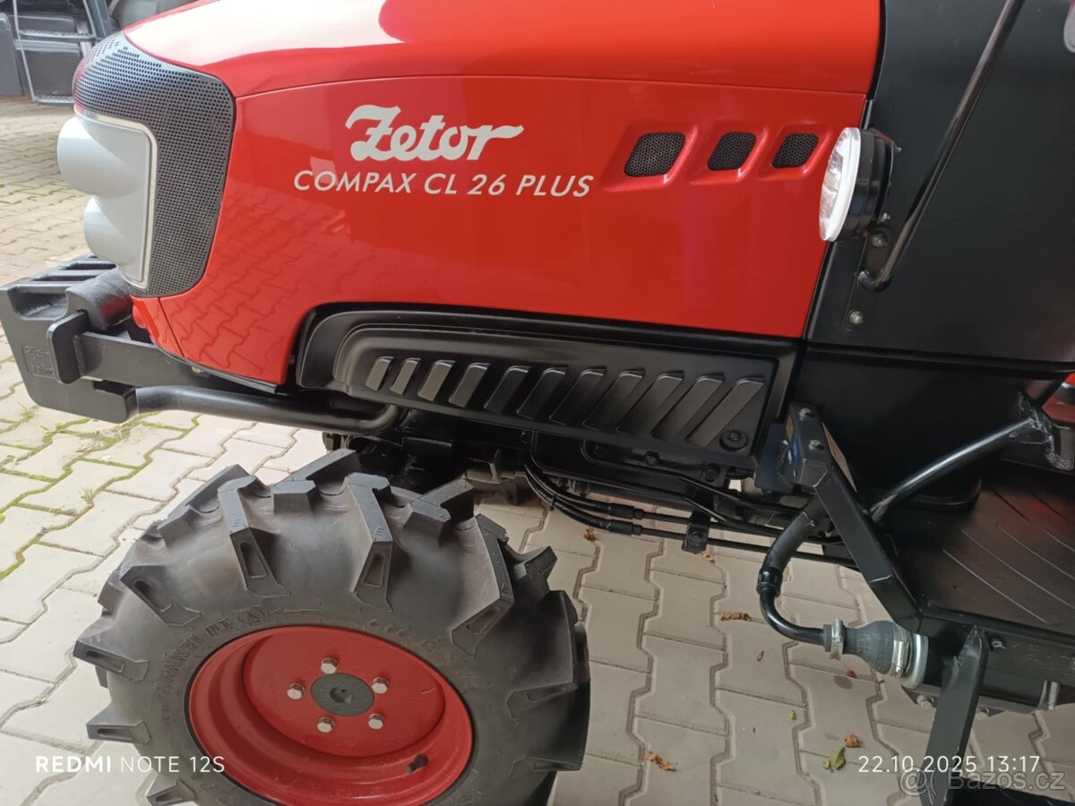 Malotraktor Compax CL26 PLUS CABRIO - 4