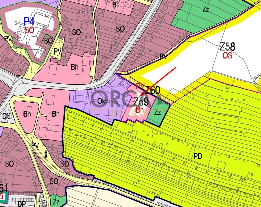Prodej stavebního pozemku v Kyjově - 4