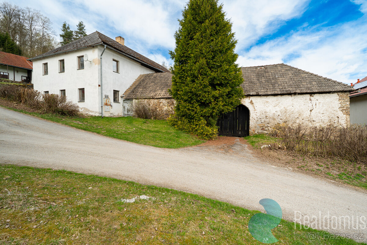 Prodej, venkovská usedlost, pozemky 4718 m2, Lučenice (Chrob - 4