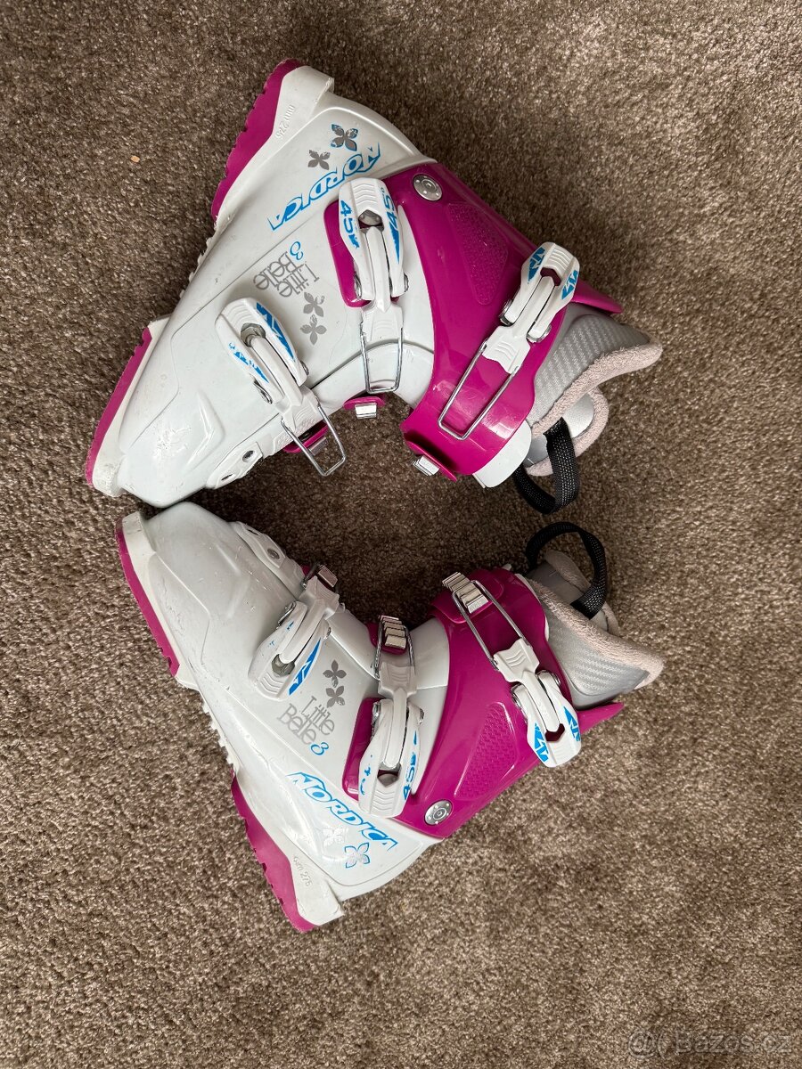 Dívčí lyže Elan 110 + boty nordica - 4