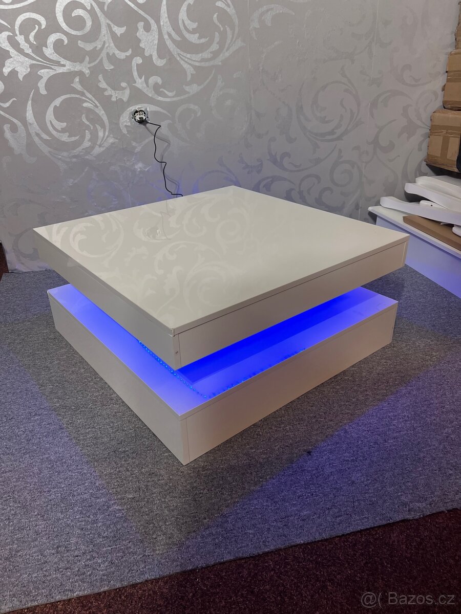 KONFERENČNÍ STOLEK - nový, ale lehce poškozen. - 4