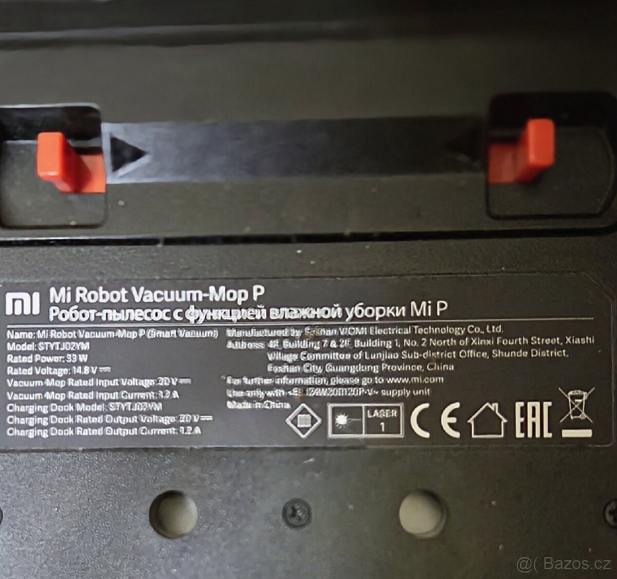 PRODÁM ROBOTICKÝ Mi VYSAVAČ Robot Vacuum Mop P - 4