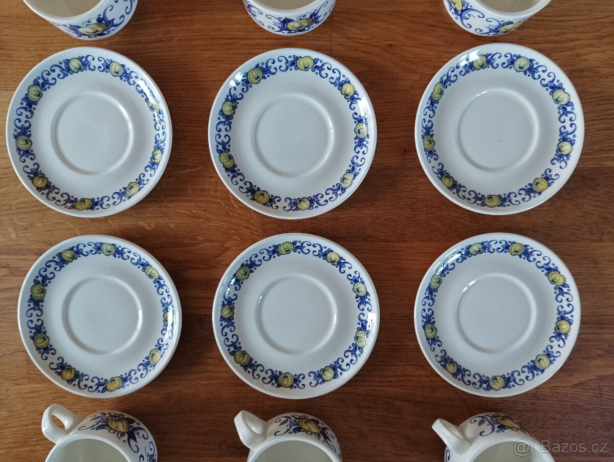 VINTAGE KÁVOVÝ SERVIS VILLEROY A BOCH LUCEMBURSKO - 4