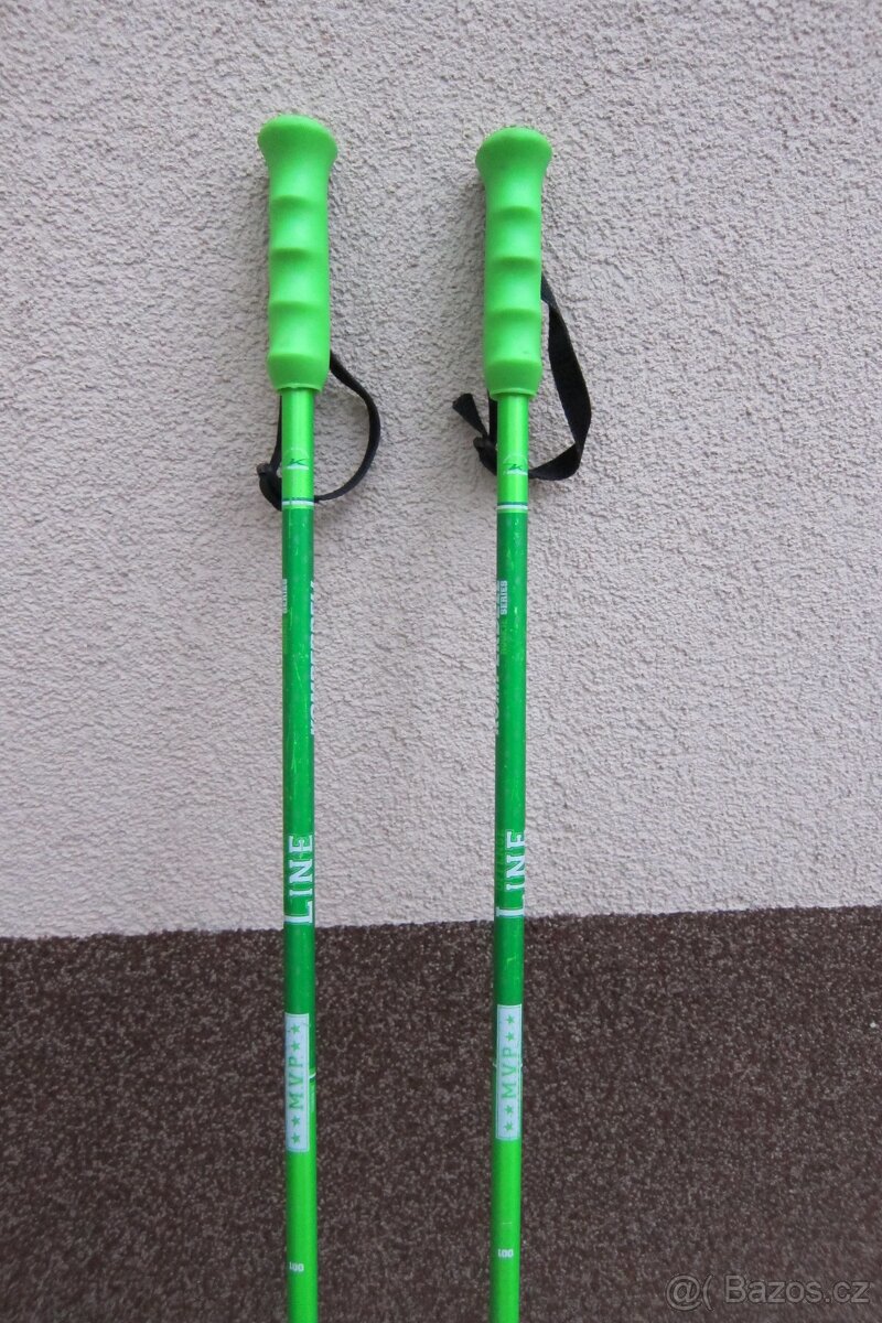 Dětské sjezdové hůlky KOMPERDELL 100 cm - 4