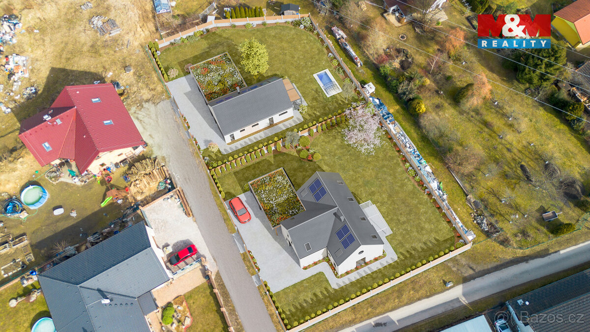 Prodej pozemku k bydlení, 1887 m², Jivno u Českých Budějovic - 4