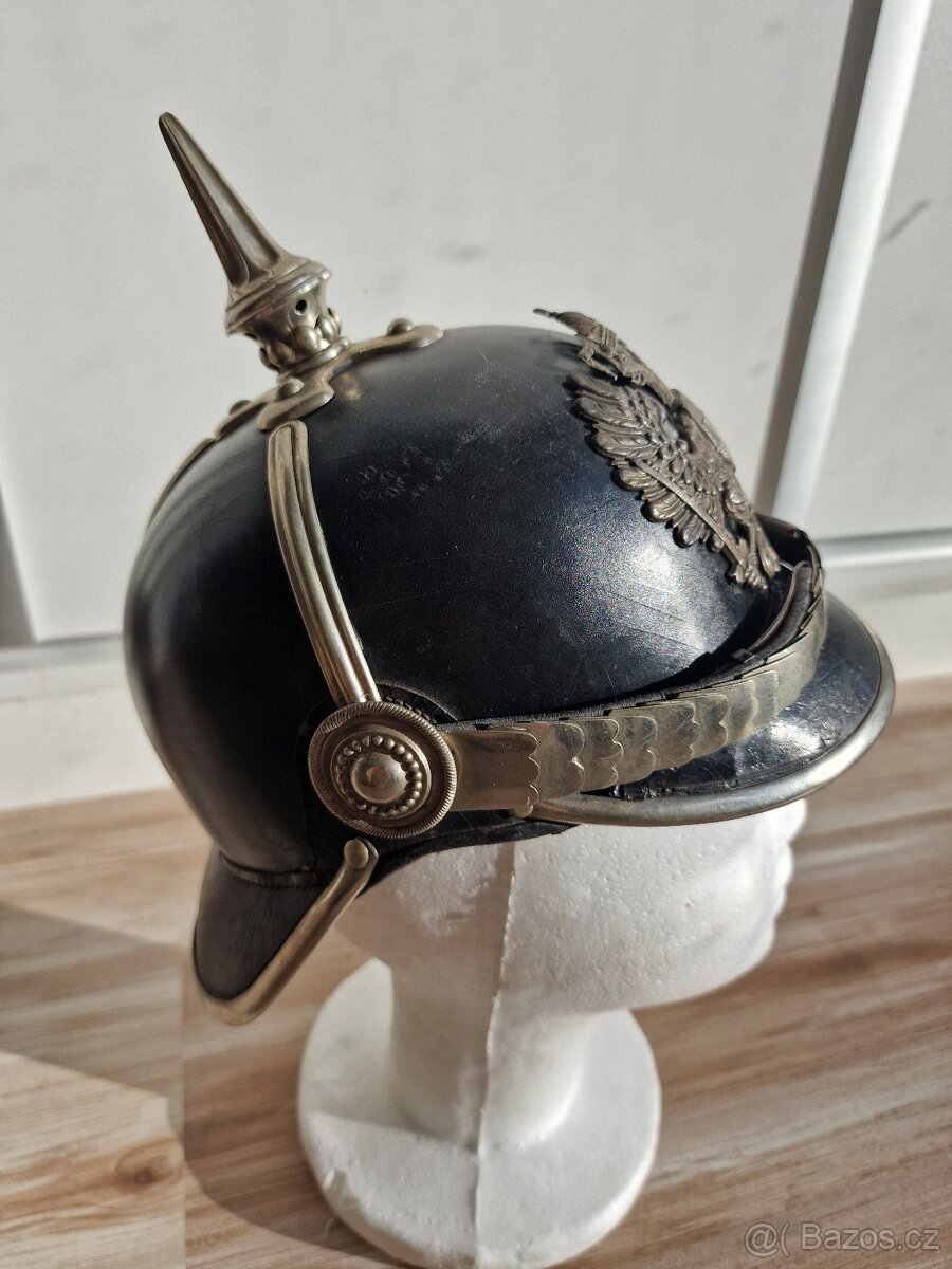 přilba, helma Rakousko Uhersko četník - 4