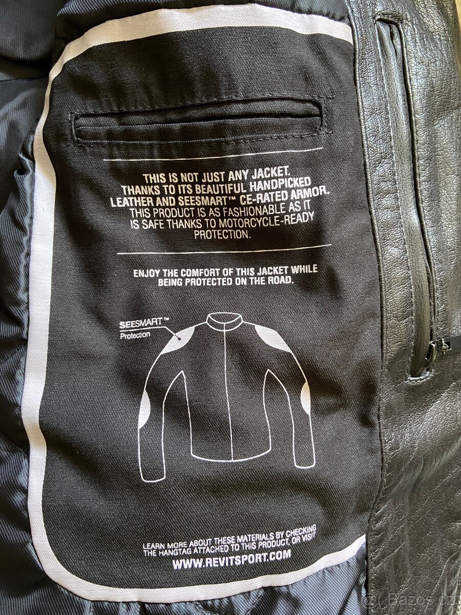 Kožená bunda Revit vel.52 - 4