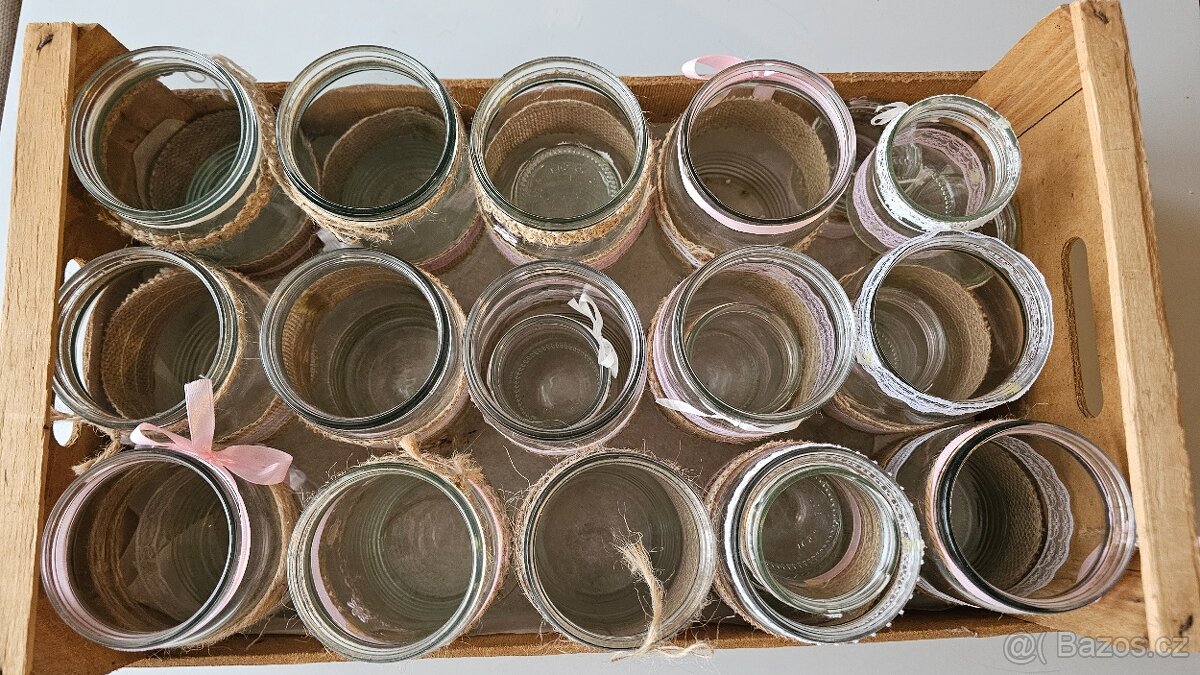 Ozdobné sklenice - 4