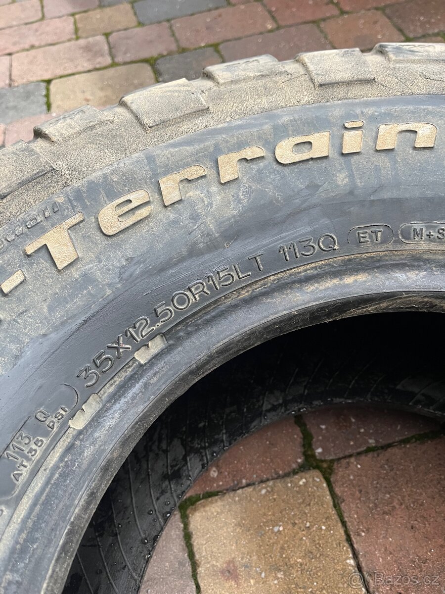 35x12,5 - 15 BF Goodrich Mud - 4
