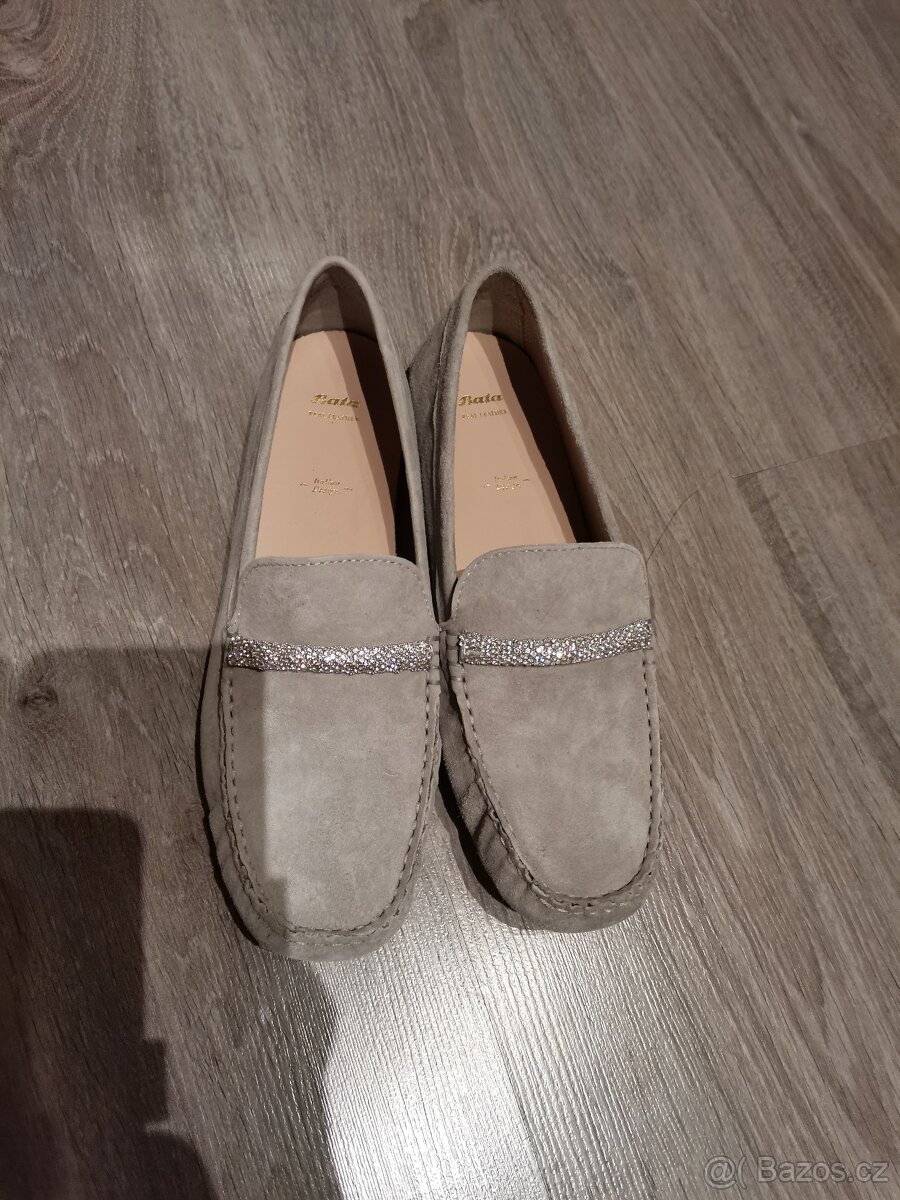 Kožené baleriny - 4