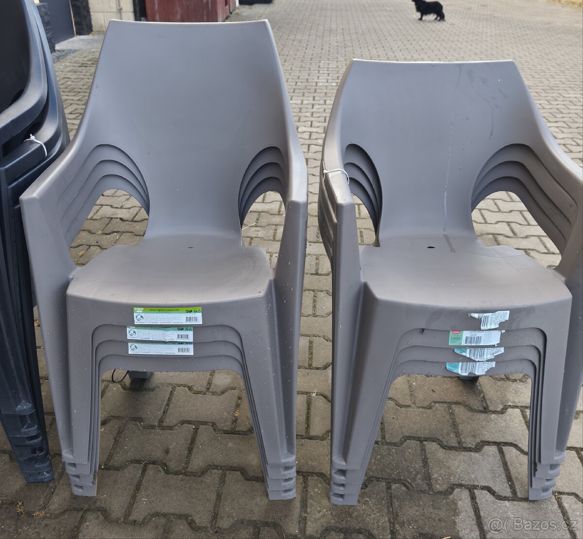 Plastové židle - nové - 4