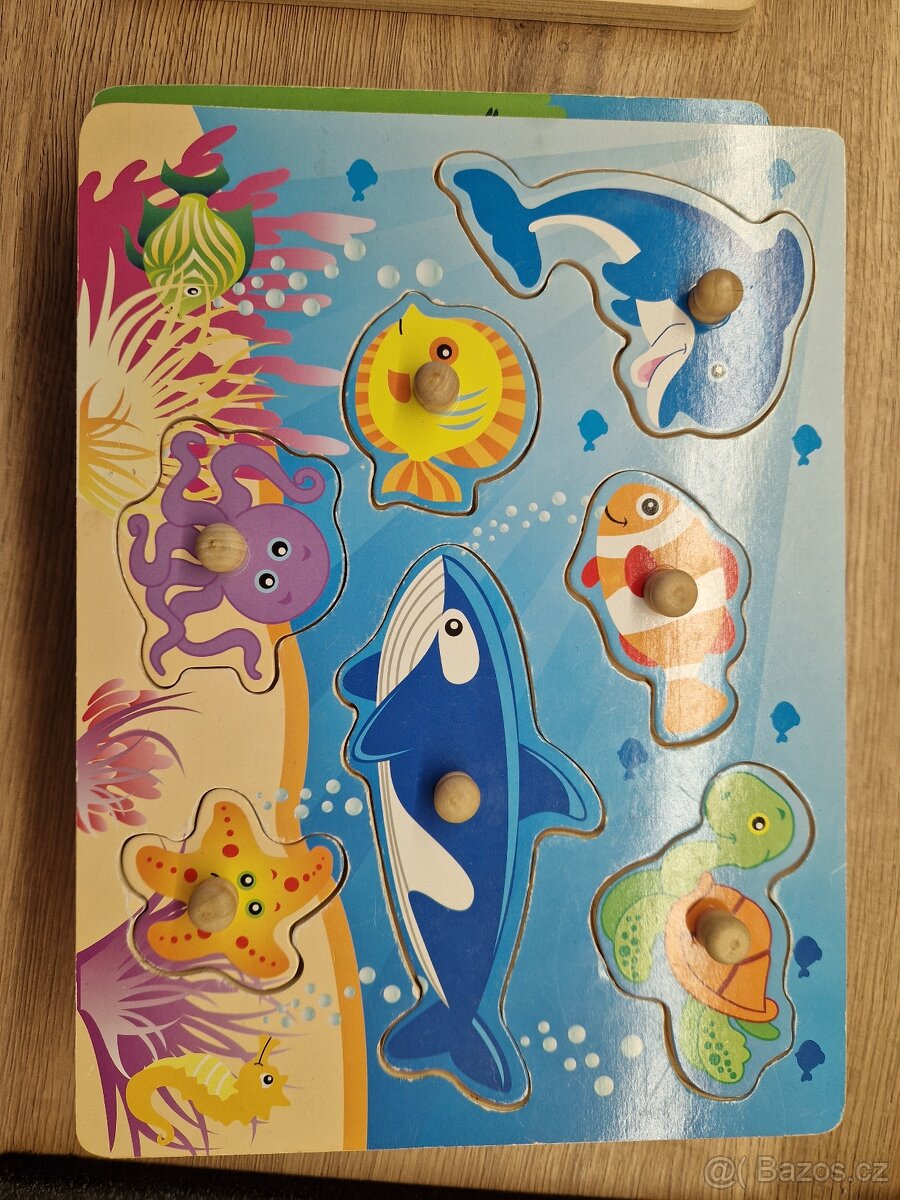 dřevěné puzzle - 4