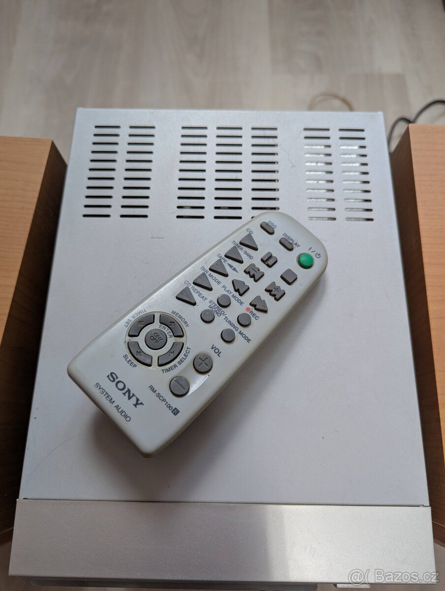 Sony CMT-CP100 stereo systém – vše funkční - 4