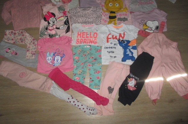 Dívčí velký balík oblečení, 68/74/80/86/92, bunda, zatepleté - 4