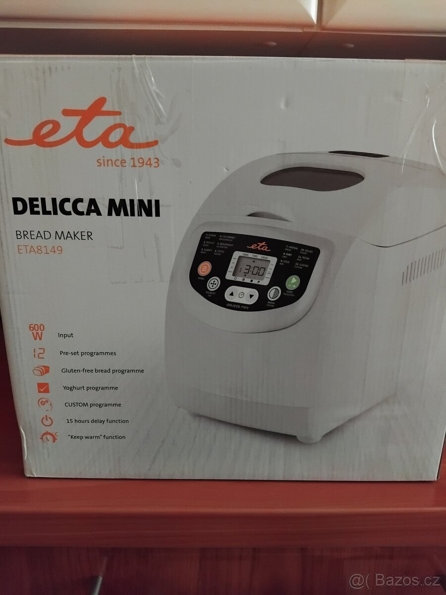 Domácí pekárna ETA Delicca mini - 4