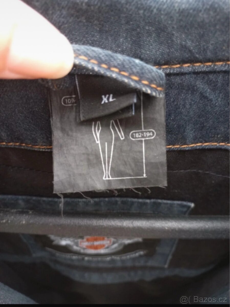 Riflová bunda Harley Davidson - 4