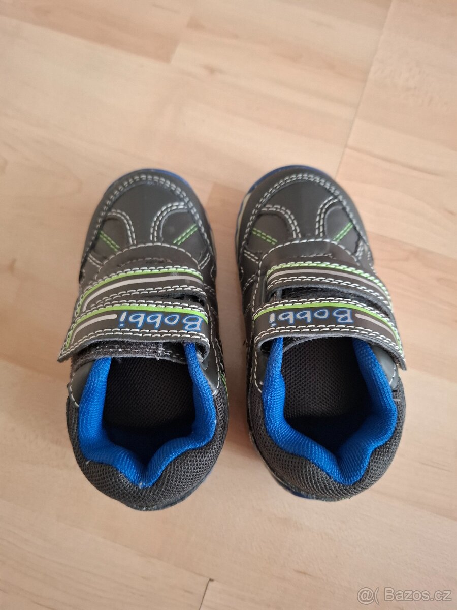 Dětské tenisky botičky Skechers modré velikost 22 - 4