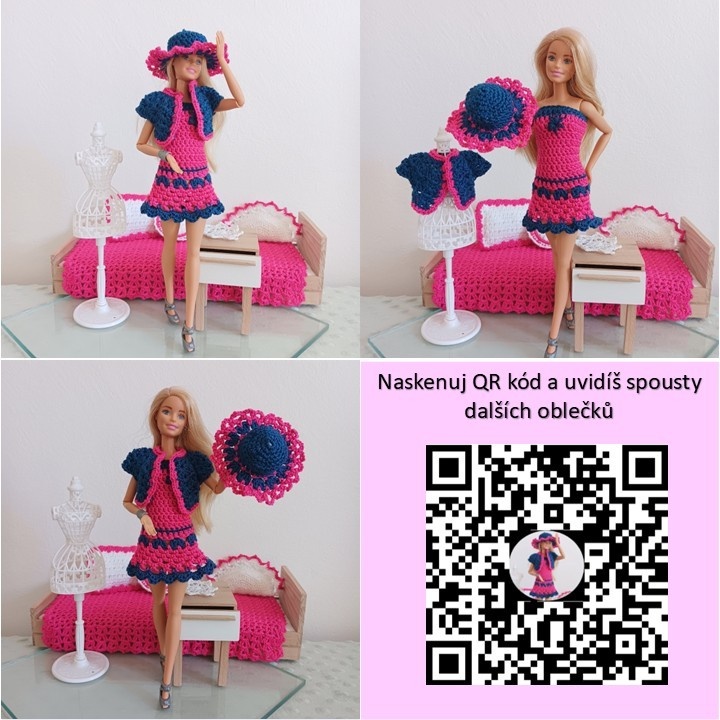 šatičky pro panenku Barbie - 4