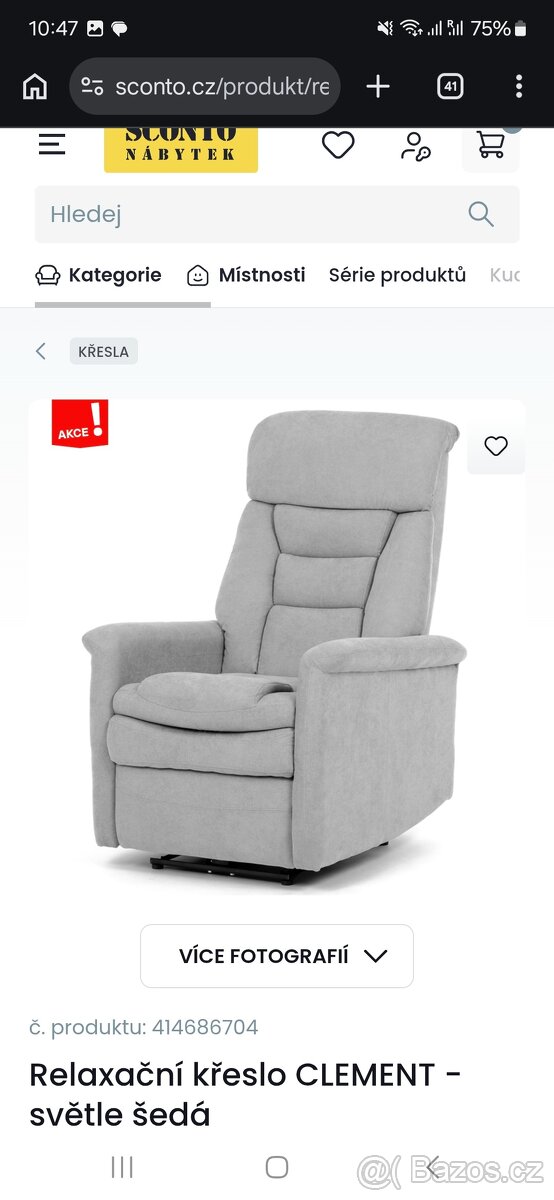 Relaxační křeslo CLEMENT - 4