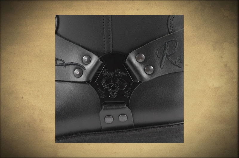 Vysoké kožené boty Rusty Pistons RPBO02 - 4