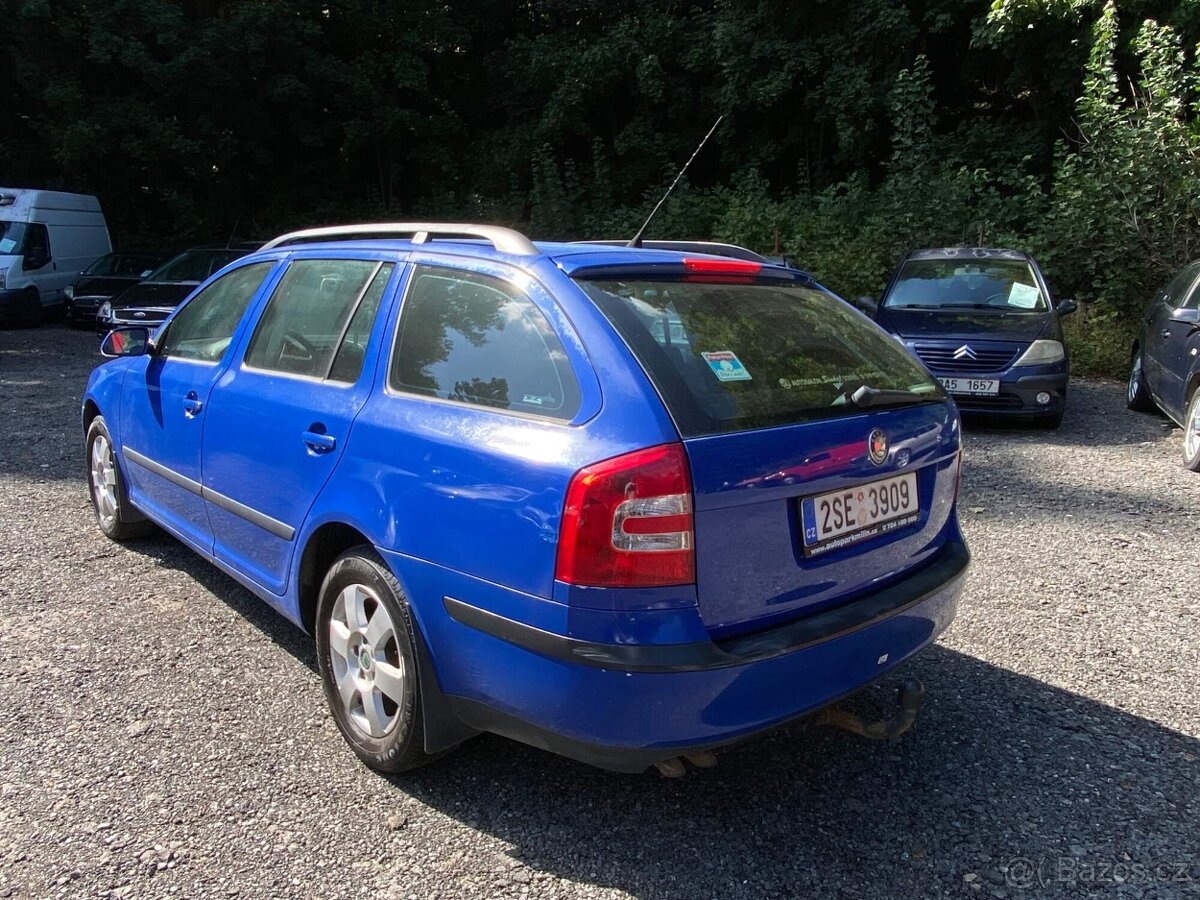 Škoda Octavia Combi 1.9 TDI 77kW tažné klima 218tkm 2008 STK - 4