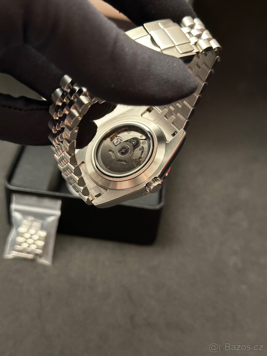 Seiko mod Datejust Blue - 4