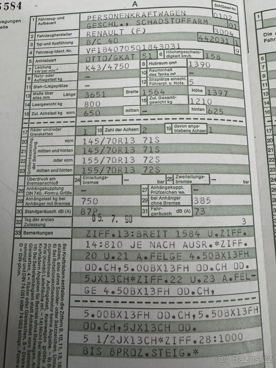 Renault R5 1.4 rok výroby 1990 - 4