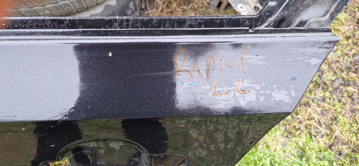 Škoda rapid levé zadní dveře - 4