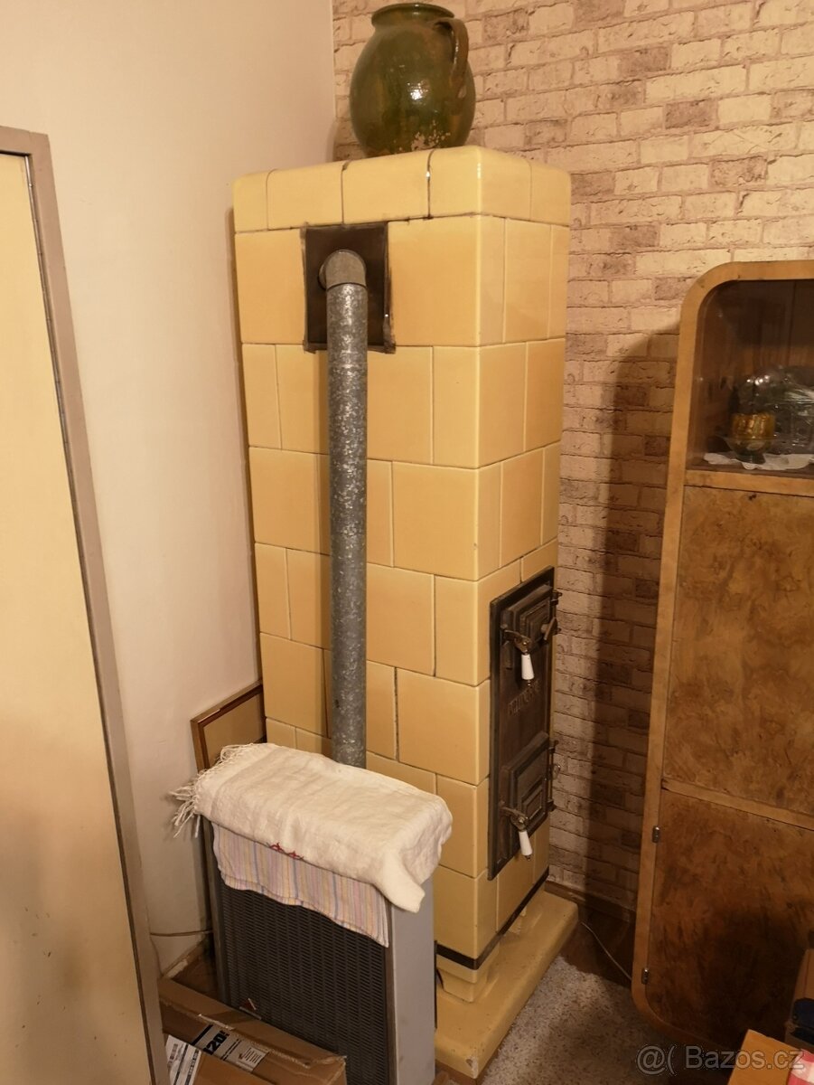 Starožitná kachlová kamna - 4