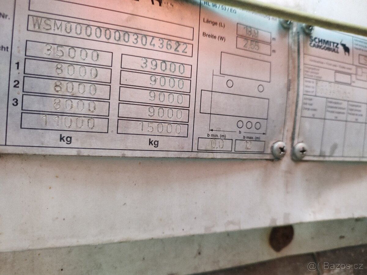 Prodám návěs Schmitz přetypování na traktorový - 4