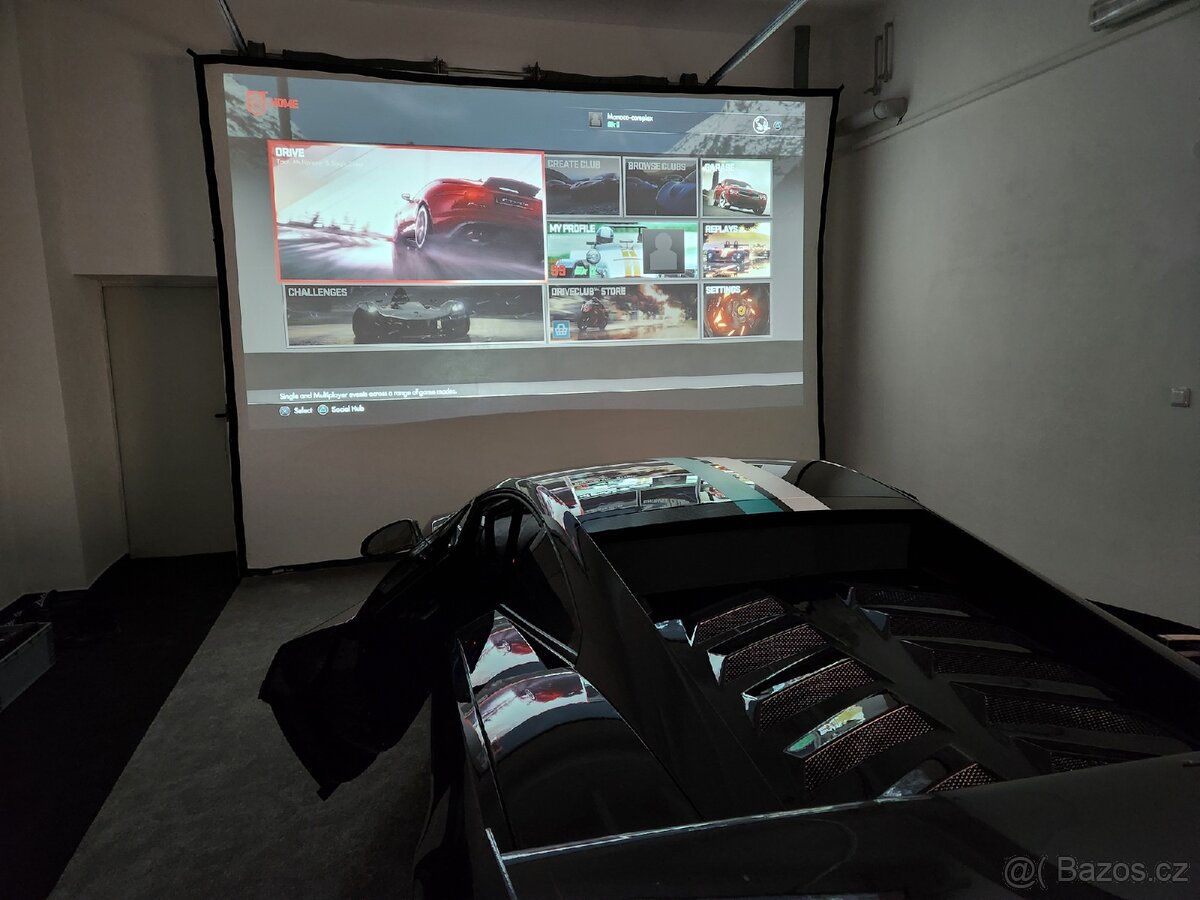 Lamborghini Gallardo GT3 -simulátor ze skutečného vozu - 4