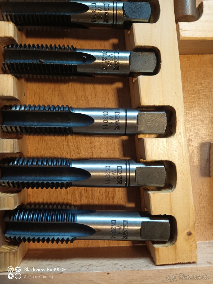 Závitníky NAREX whitworth - 4