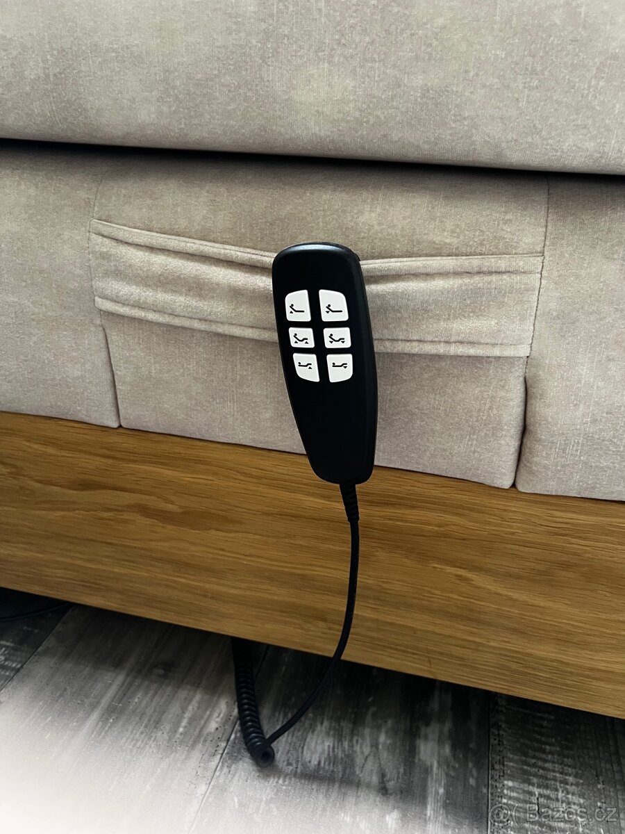 Elektricky polohovatelna postel 180x200 - 4