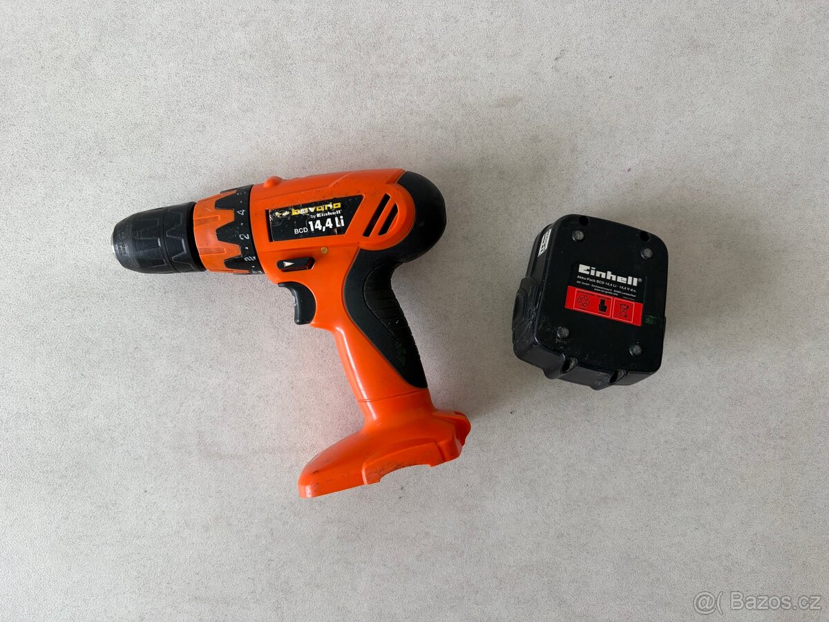 Aku vrtačka Einhell BCD 14,4 Li + baterie + nabíječka - 4