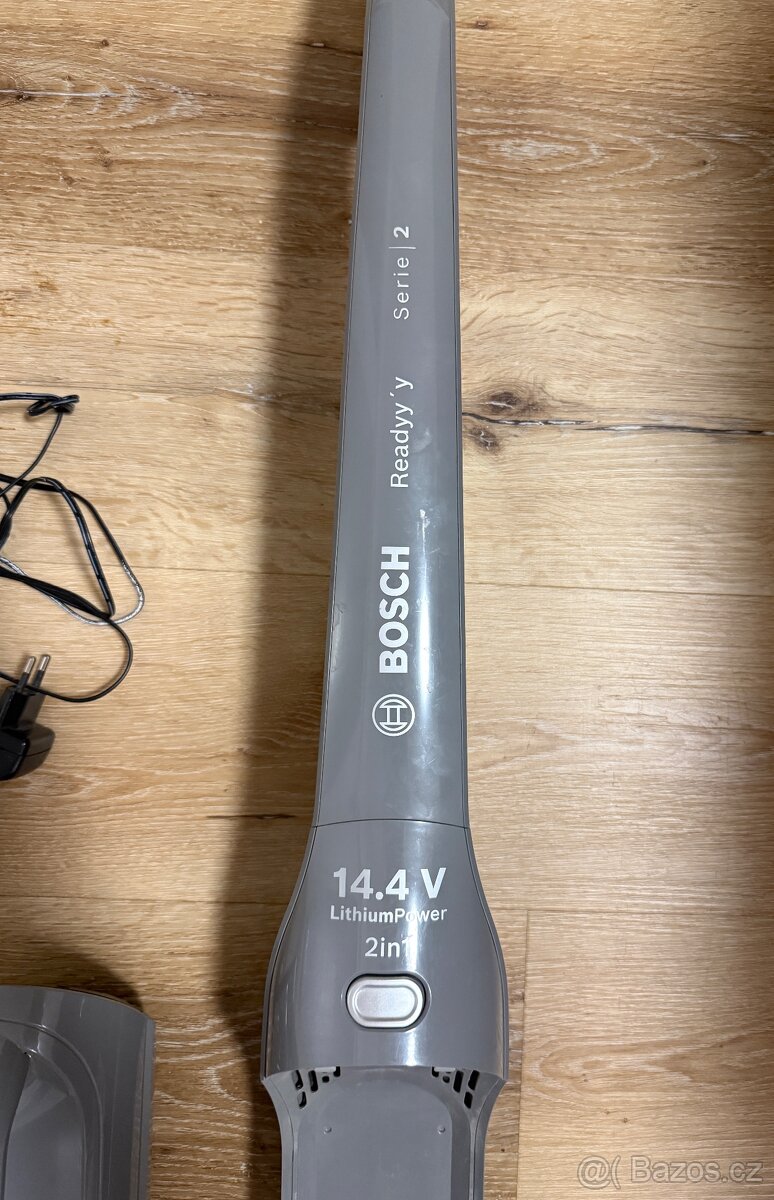 Tyčový vysavač - BOSCH BBHF214G Readyy'y - 4