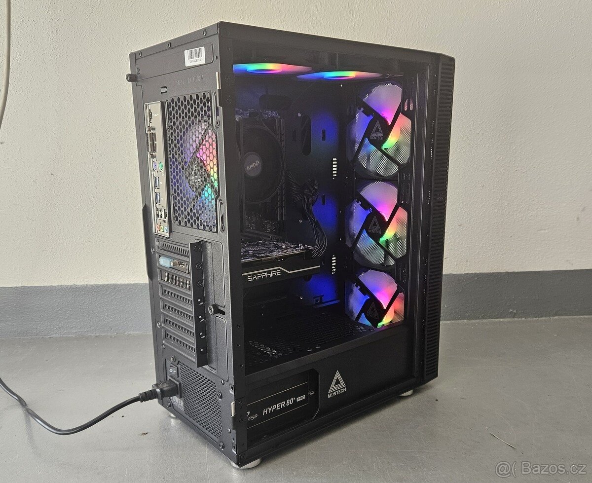 Herní PC Ryzen 5 4500 / RX 570 4GB / 500GB SSD / ZÁRUKA 2R - 4