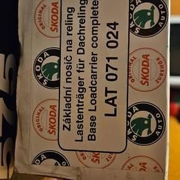 Střešní nosič - příčníky original Škoda - 4