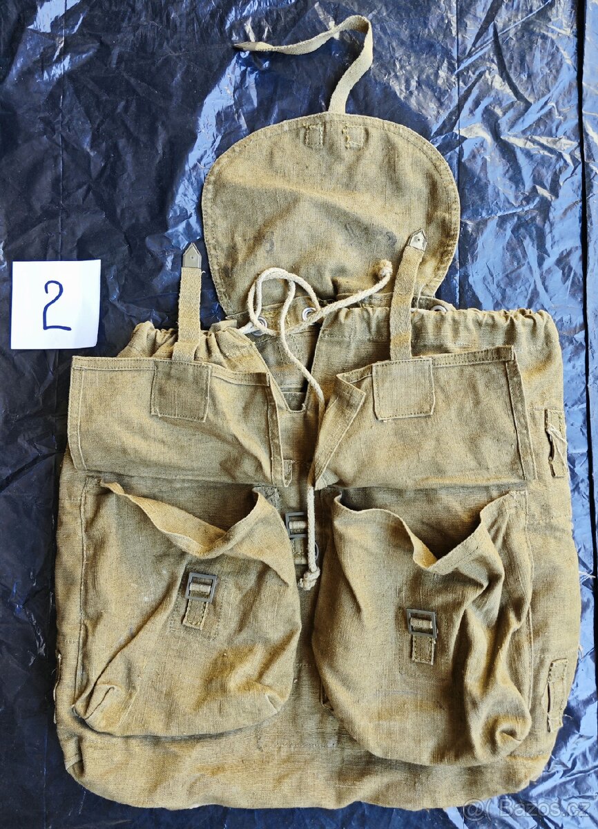 Staré trampské batohy - Velká polní - 4