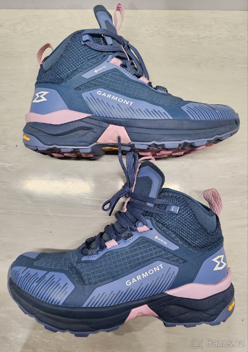 ŠPIČKOVÉ DÁMSKÉ TURISTICKÉ BOTY GARMONT GTX PC 5200,- - 4
