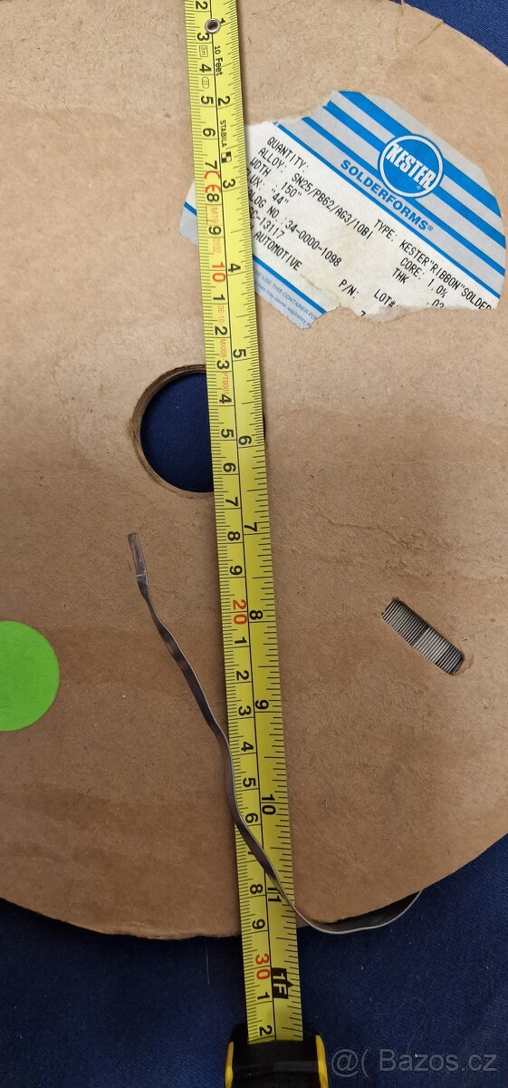 Pájecí plochý cín. - 4