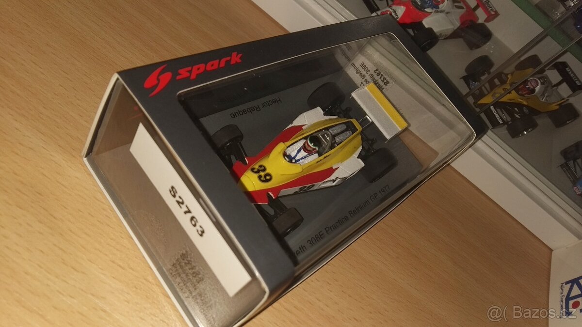 F1 Hesketh 308E #39 Hector Rebaque 1977 Spark S2763 1:43 - 4